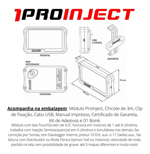 Pandoo Proinject 3m + Garantia 3 Anos + Nf + 12x Sem Juros