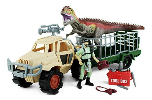 Boley Dinosaur Explorer Toy: Incluye Un Rugiente Dinosaurio 