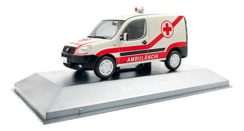 Coleção Veículos De Serviço Fiat Doblò Ambulância - Ed. 69