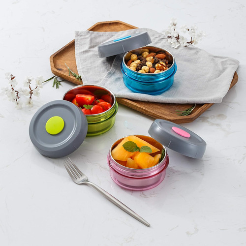Lille Home Lunch Box Set, Un Bento/snack Box Aislado Al V...