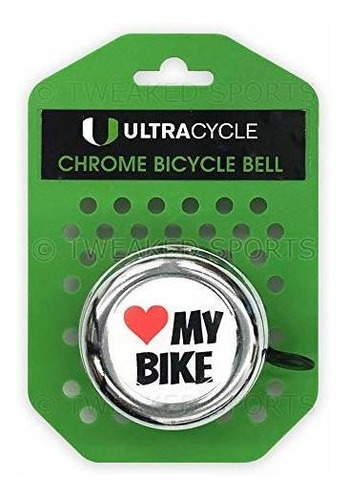 Bocina, Timbre De Bicicle Timbre Ultracycle Love My Bike Bel