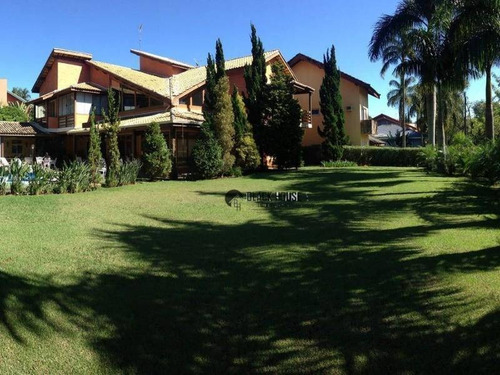 Sobrado Com 6 Dormitórios À Venda, 480 M² Por R$ 3.700.000,00 - Condomínio Vivendas Do Lago - Sorocaba/sp - So0393