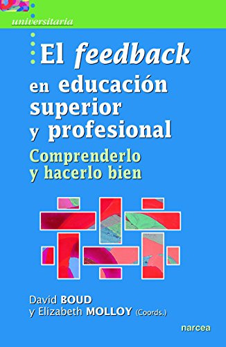 Libro El Feedback En Educacion Superior Y Profesio De Boud D