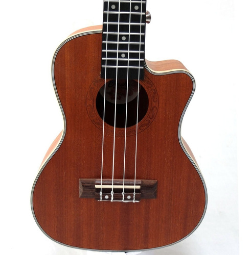 Omaha Ukulele 24 Concert Dmi-uc-300c ,cuerpo De Sapele