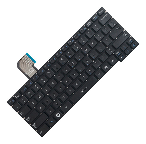 Teclado Para Samsung Nf210 X220 X130 Layout Us Cor Conforme Imagens Do Anúncio Idioma Português Brasil
