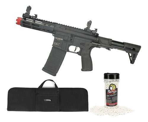 Rifle Airsoft Pdw Rossi Ar15 Neptune 6mm 5,5 Et + Kit1