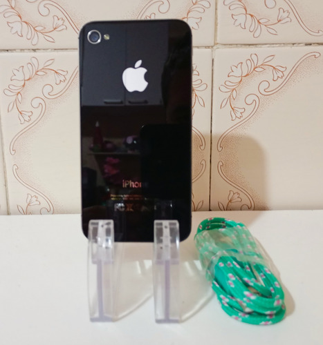 Celular Apple Iphone 4s 16gb 512mb Modelo: A1387 - Usado Preto (Usado)