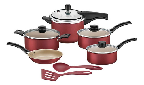 Juego De Bateria De Cocina Tramontina 9 Piezas Oferta Pf