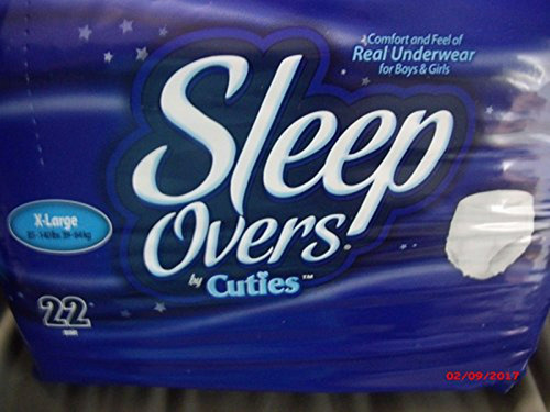 Visit The Cuties Store Sleep Overs X- Large Xl 85lb-140lb