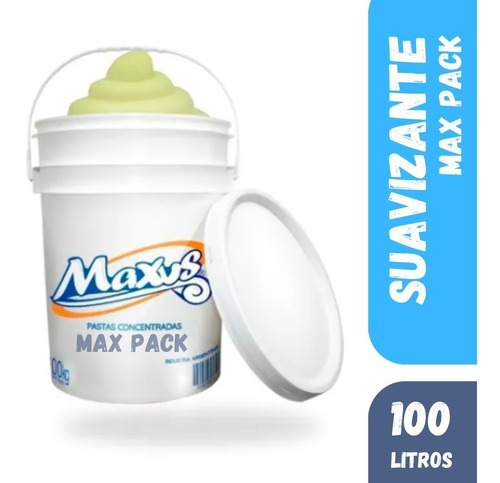 Pasta Para 100 Lts Suavizante De Ropa Calidad Max Pack