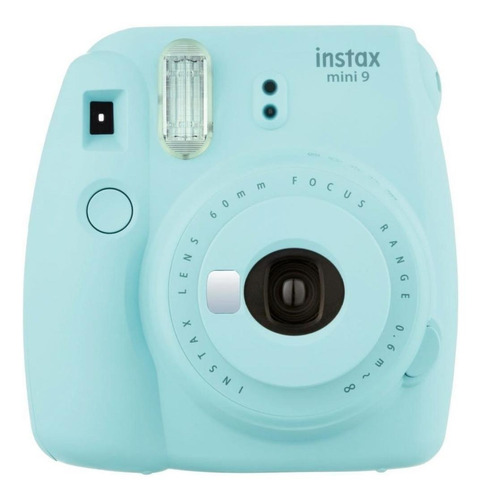 Câmera Fujifilm Instax Mini 9 Azul Gelo + Filme 30 Poses