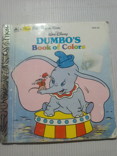 Libro Dumbo Dumbos Book Of Colors Golden Books Disney