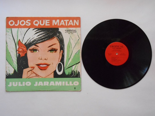 Lp Vinilo Julio Jaramillo Ojos Que Matan Edición Usa 1970