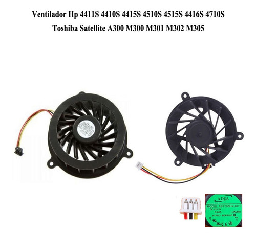 Ventilador Hp 4411s 4410s 4415s 4510s 4515s 4416s 4710s