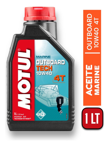 Aceite Marine Outboard 4t 10w40 Motul Cod: 6520397