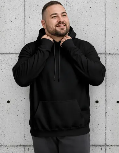Moletom Canguru Plus Size Básico