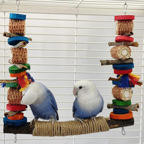 Columpio Para Pájaros, Juguete Para Morder De Pájaro,