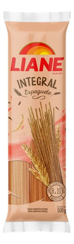 Macarrão Integral Espaguete Spaghetti Liane 500g