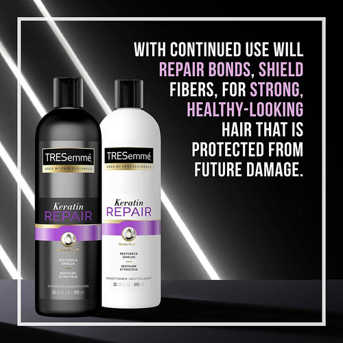 Imagen 5 de 5 de Tresemmé Champú Para Reparación De Queratina Del Cabello Dañ