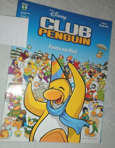 Album Figurinhas Club Penguin Festa Na Ilha 2011 Incompleto 