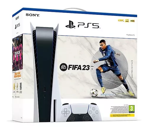 PlayStation 5 Edição Digital 2022 825GB 1 Controle - Sony com FIFA
