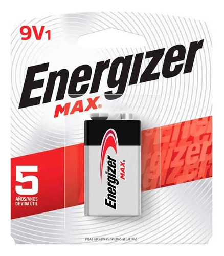 Pila Energizer Max 9v 1
