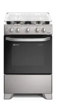 Comprar Cocina Electrolux 4 Quemadores Efficient Vaporbake Y Parrill Color Silver