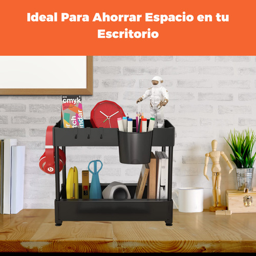 Organizador Escritorio Papeleria Estanteria Oficina Utiles