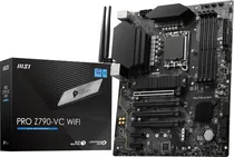 Comprar Msi Pro Z790-vc Wifi Proseries Motherboard Con Procesadores Intel De 14ª\u002F13ª\u002F12ª Generación, Lga 1700, Ddr5, Pcie 5.0, Ranuras M.2, Lan De 2.5gbps, Usb 3.2 Gen2, Hdmi\u002Fdp, Wi-fi 7