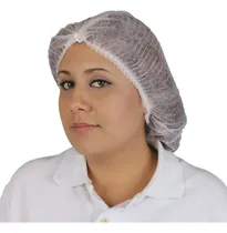 Comprar Cofia Plisada Desechable Blanca