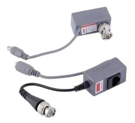 Video Balun Hd Rj45 2 En 1  Video Y Voltaje