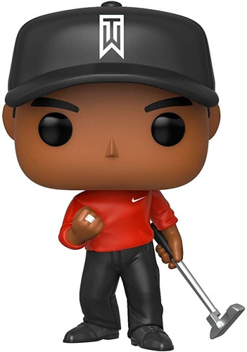 Funko Pop! Golf: Tiger Woods (camisa Roja)