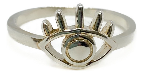 Anillo Amuleto Ojo Turco Plata 925 T:17