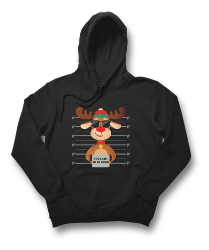 Sudadera Hoodie Rodolfo Reno Detenido Cárcel Navidad Unisex