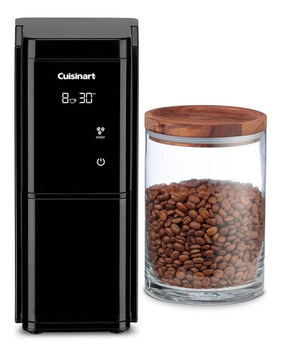 Imagen 2 de 4 de Molino De Cafe Pantalla Tactil Cuisinart 18 Niveles 32 Tazas