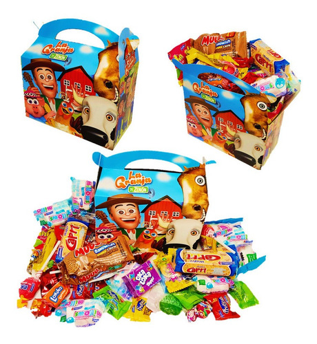 Cajita Feliz Dulces Sorpresa X12und La Granja De Zenón