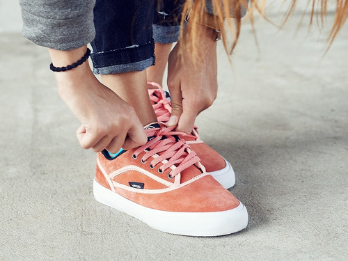Zapatillas Vicus Genesis Gamuza Coral