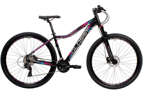 Bike Feminina Aro 29 Glossy 24v - K7 Freios Hid E Susp Trava