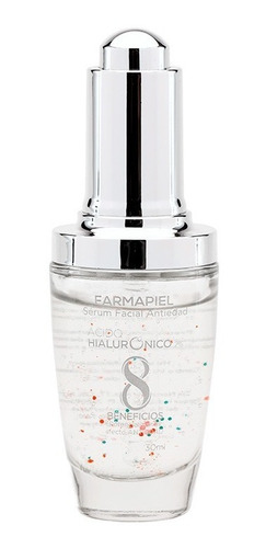 Imagen 2 de 8 de Serum Facial Antiedad Con 8 Tipos De Ácido Hialurónico 30gr