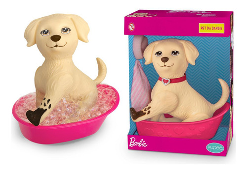 Brinquedo Pet Da Barbie Honey Pet Shop Cachorro - Branco