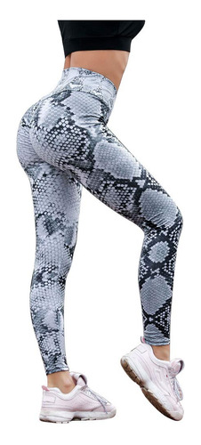 Malla Cintura Alta Para Mujer Pantalon Yoga Levantar Cadera