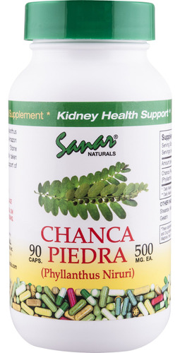 Sanar Naturals Chanca Piedra, 90 Capsulas - Stone Breaker Ex