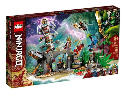 Set de construcción Lego Ninjago The keepers' village 632 piezas  en  caja