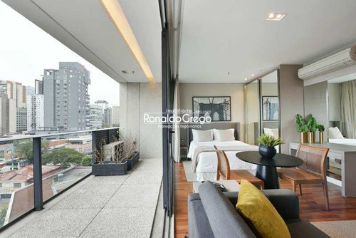 Imagem 13 de 25 de Apartamento Com 1 Dorm Para Locação No Itaim Bibi-sp-4.5 Mil - A2564