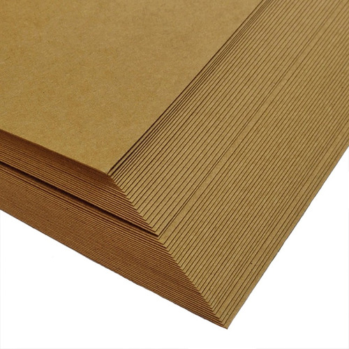 Papel Papelão Couro Nº 100 | 8 Placas De 100x40 Ótimo Preço