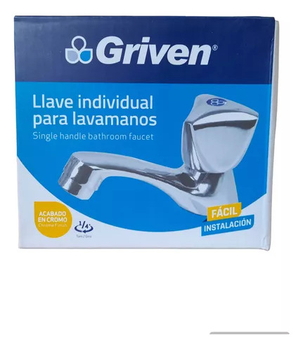 Grifería Lavamano 1 Mando Metal Griven 7453038456609