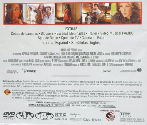 Dvd Recién Casado Jaime Camil Gabriela Vergara Ah5