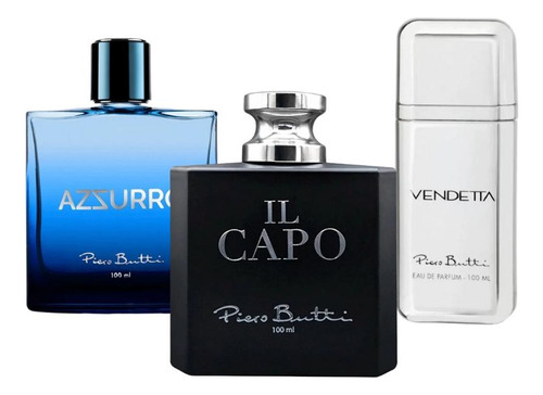 Set Tripack Perfumes De Piero Butti