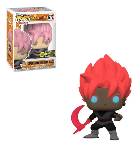 Funko Pop Super Saiyan Rose Goku Black # 1279 Glows Nuevo 