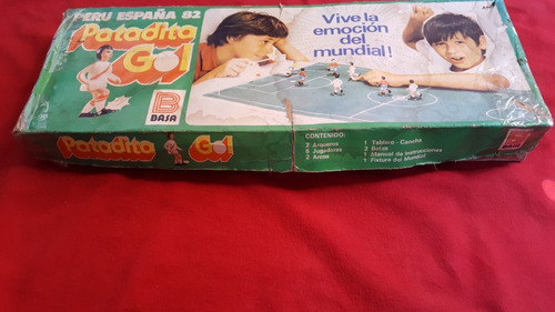 Juego De Mesa Peru España 82 Patadita Gol Basa (Usado)